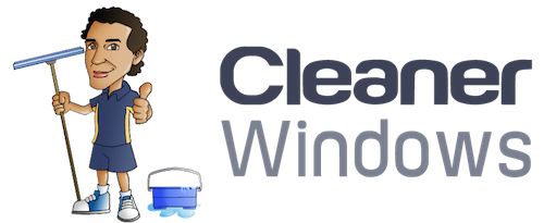 Image is the logo for AC window cleaners.